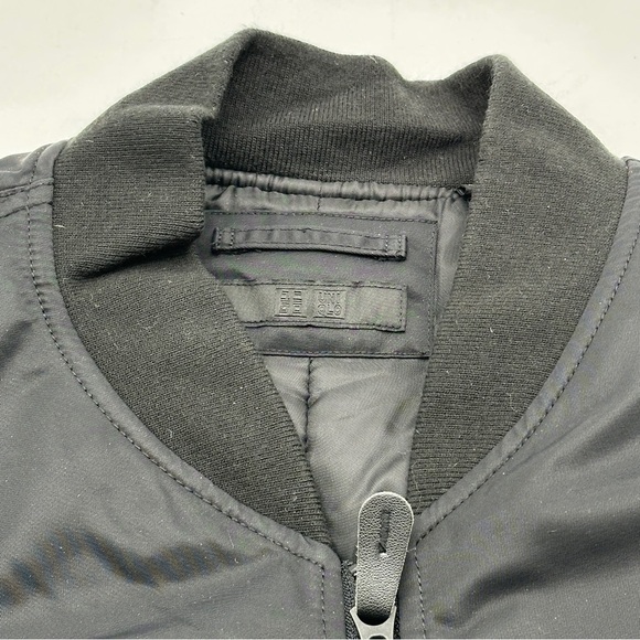 Men’s The Points Guy Awards 23 Black Uniqlo Bomber Jacket Large - Picture 10 of 13